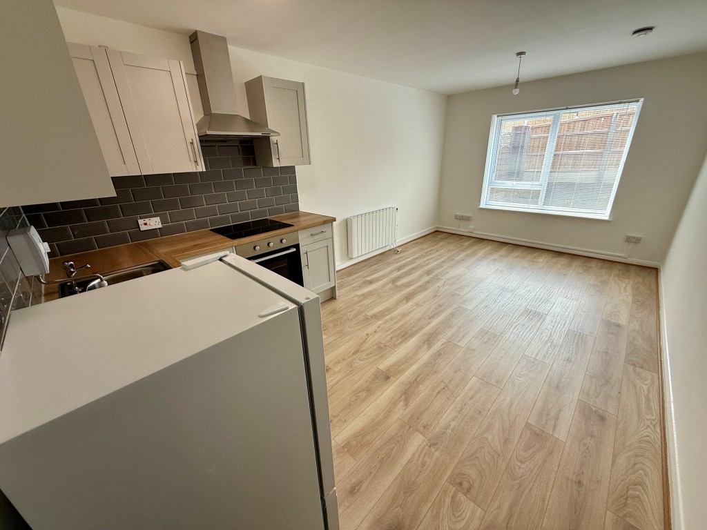Lot: 148 - FREEHOLD BLOCK OF SIX FLATS FOR INVESTMENT - Flat 40 - Living room/bedroom/kitchen